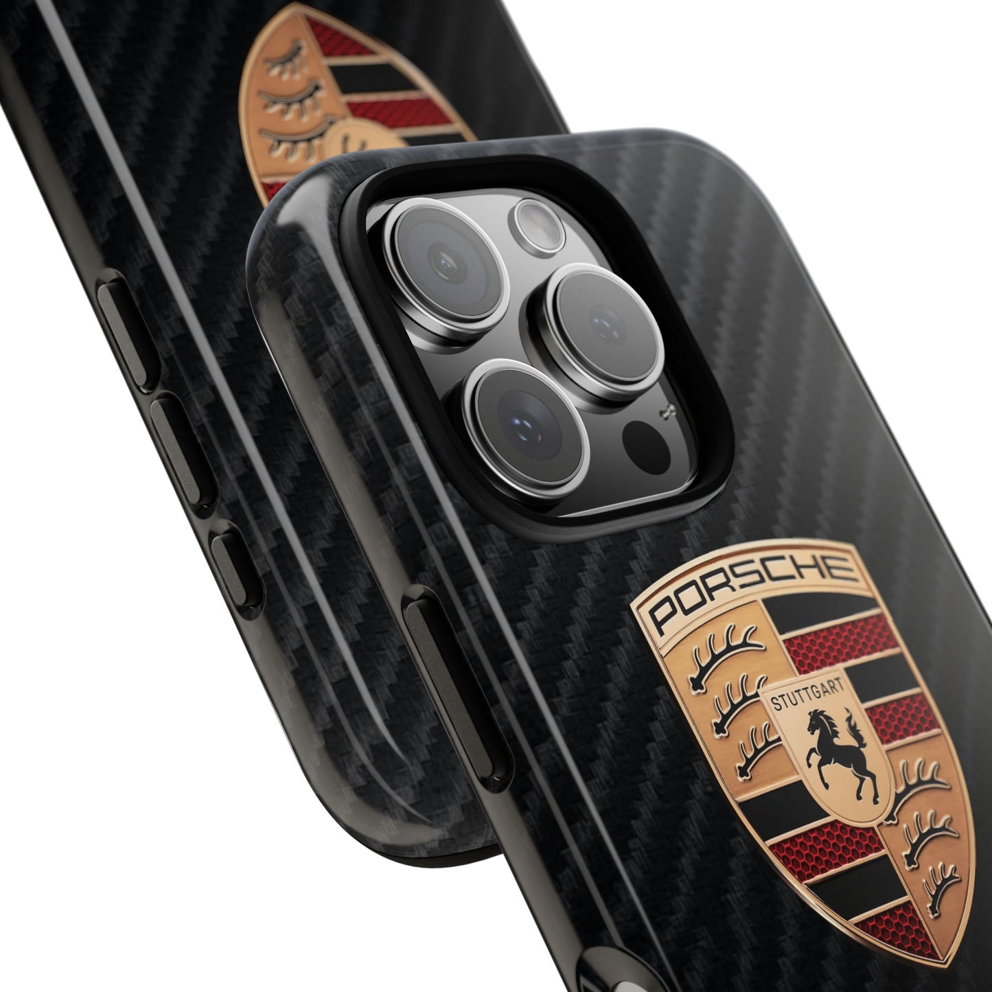 Porsche - Carbon Fiber Impact Resistant Phone Case