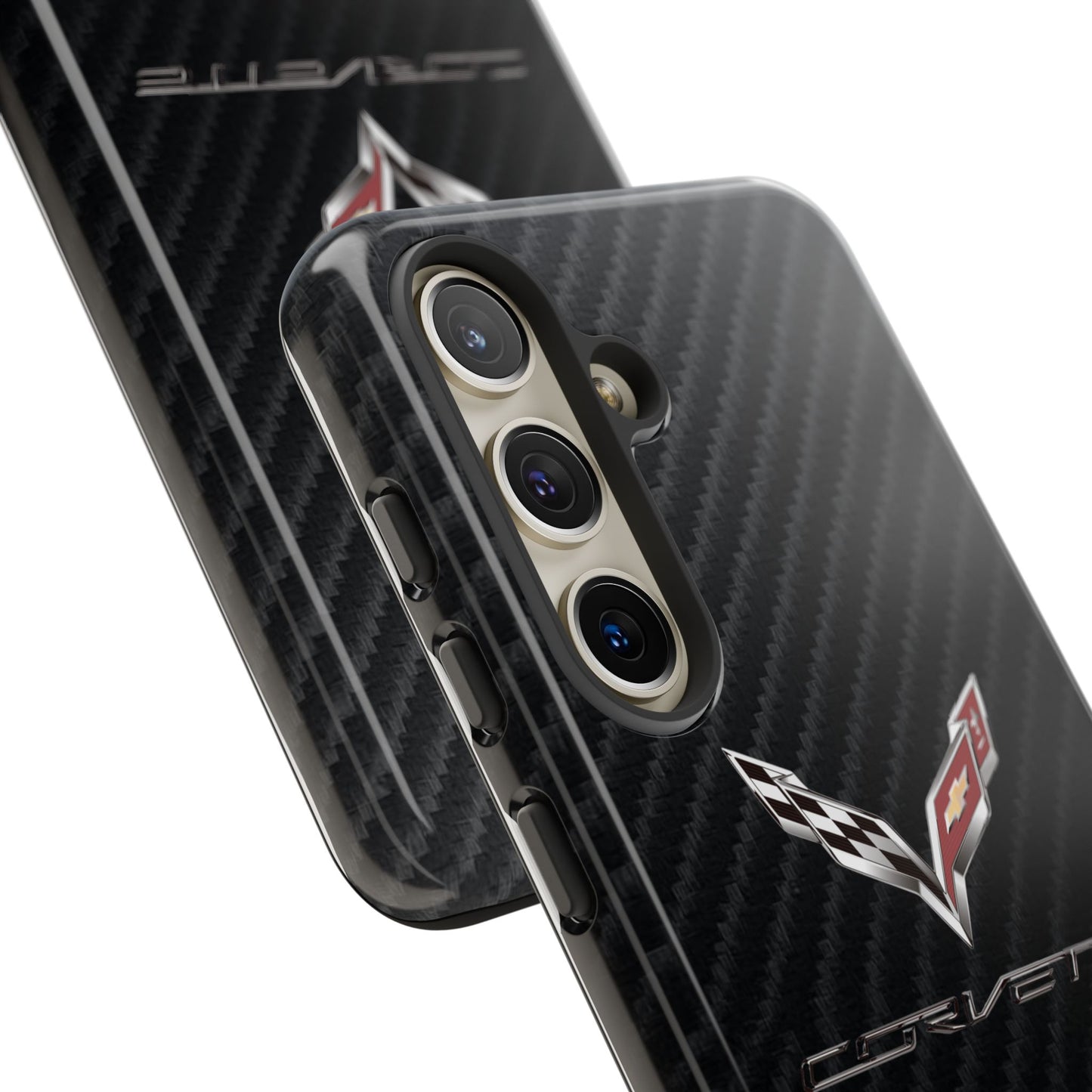 Corvette - Carbon Fiber Impact Resistant Phone Case