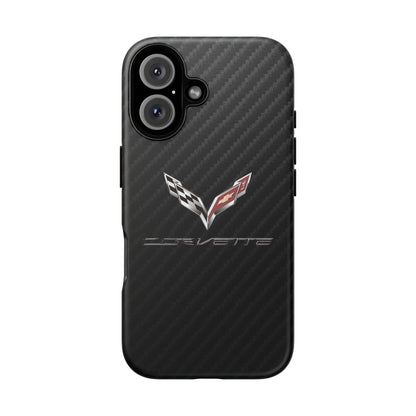 Corvette - Carbon Fiber Impact Resistant Phone Case