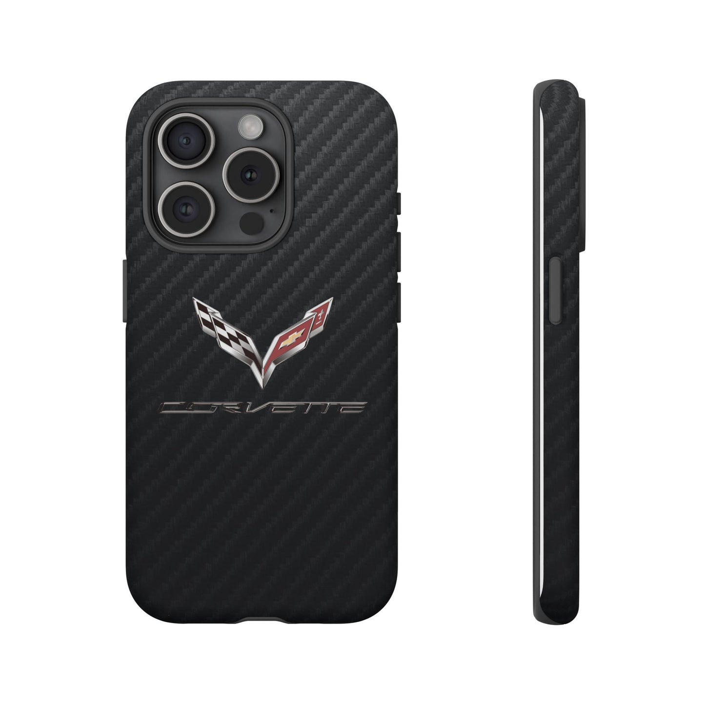 Corvette - Carbon Fiber Impact Resistant Phone Case