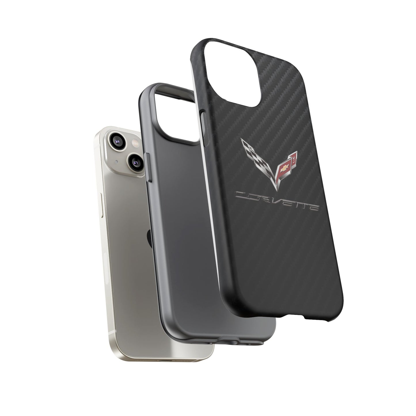 Corvette - Carbon Fiber Impact Resistant Phone Case