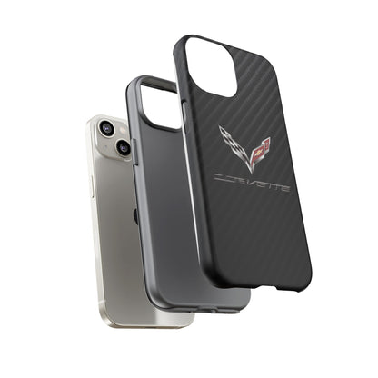 Corvette - Carbon Fiber Impact Resistant Phone Case