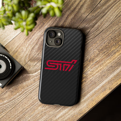 STI  - Carbon Fiber Impact Resistant Phone Case
