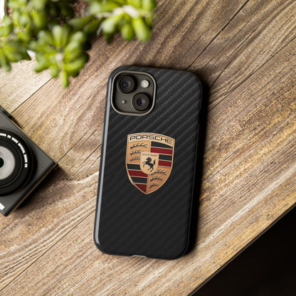 Porsche - Carbon Fiber Impact Resistant Phone Case