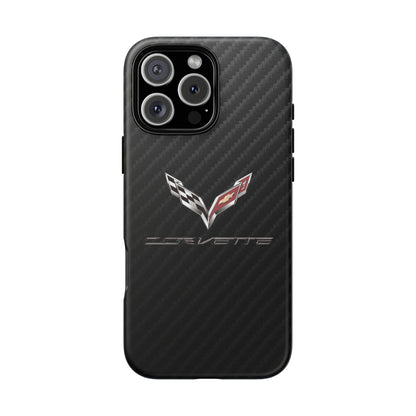 Corvette - Carbon Fiber Impact Resistant Phone Case
