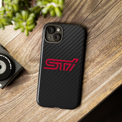STI  - Carbon Fiber Impact Resistant Phone Case