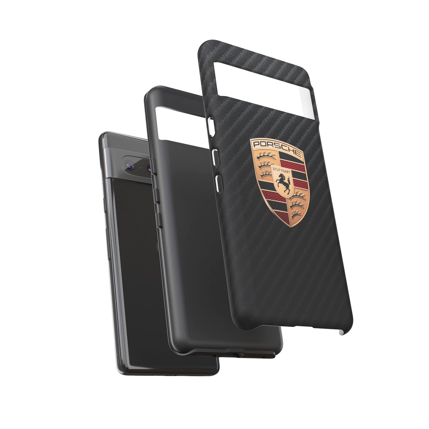 Porsche - Carbon Fiber Impact Resistant Phone Case