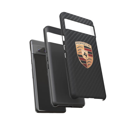 Porsche - Carbon Fiber Impact Resistant Phone Case