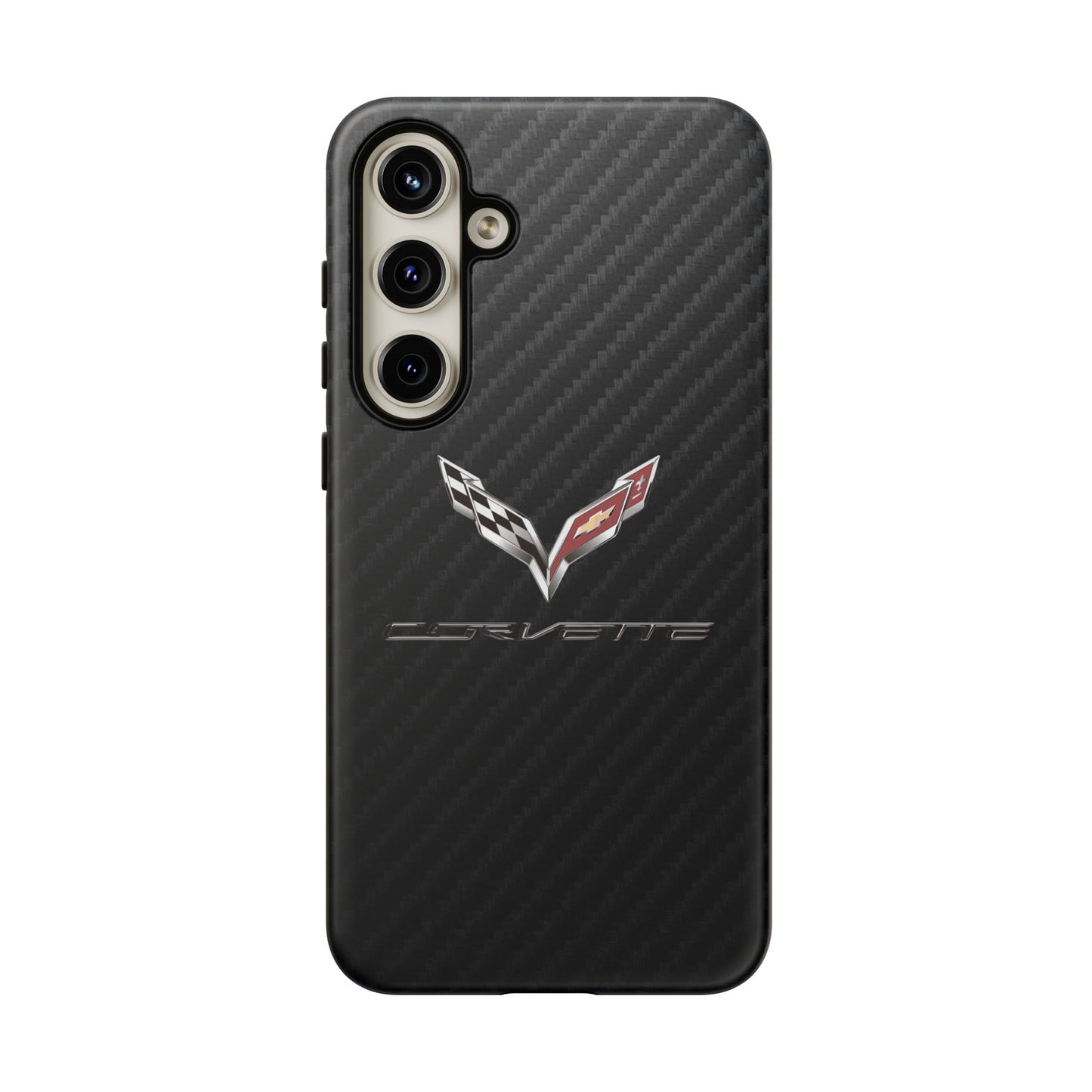 Corvette - Carbon Fiber Impact Resistant Phone Case