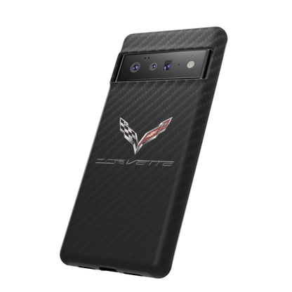 Corvette - Carbon Fiber Impact Resistant Phone Case