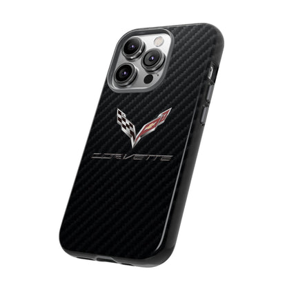 Corvette - Carbon Fiber Impact Resistant Phone Case
