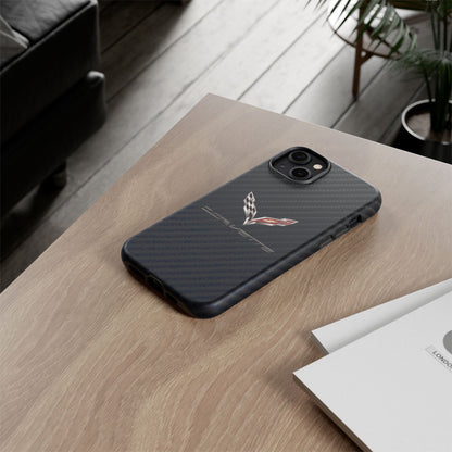 Corvette - Carbon Fiber Impact Resistant Phone Case