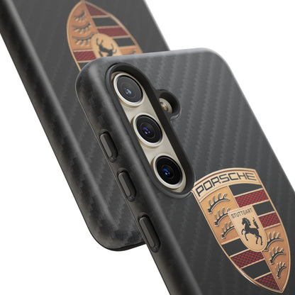 Porsche - Carbon Fiber Impact Resistant Phone Case