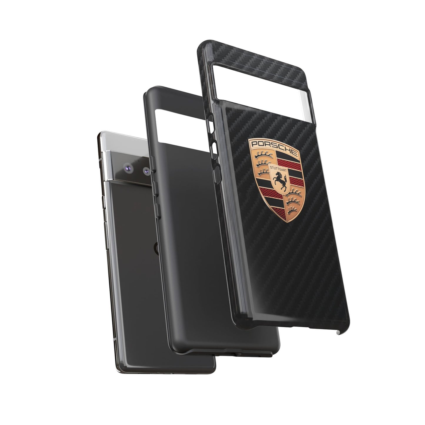 Porsche - Carbon Fiber Impact Resistant Phone Case