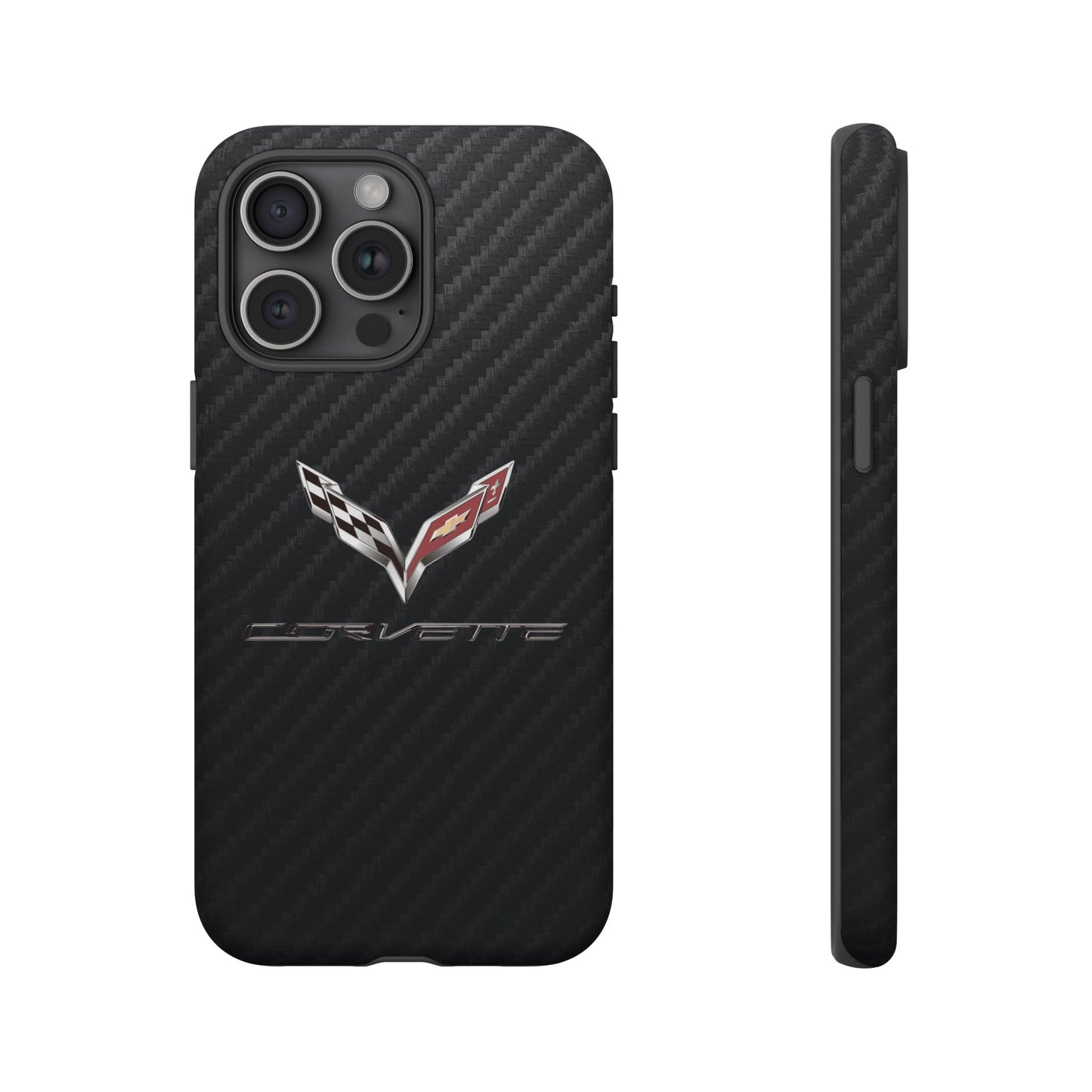 Corvette - Carbon Fiber Impact Resistant Phone Case