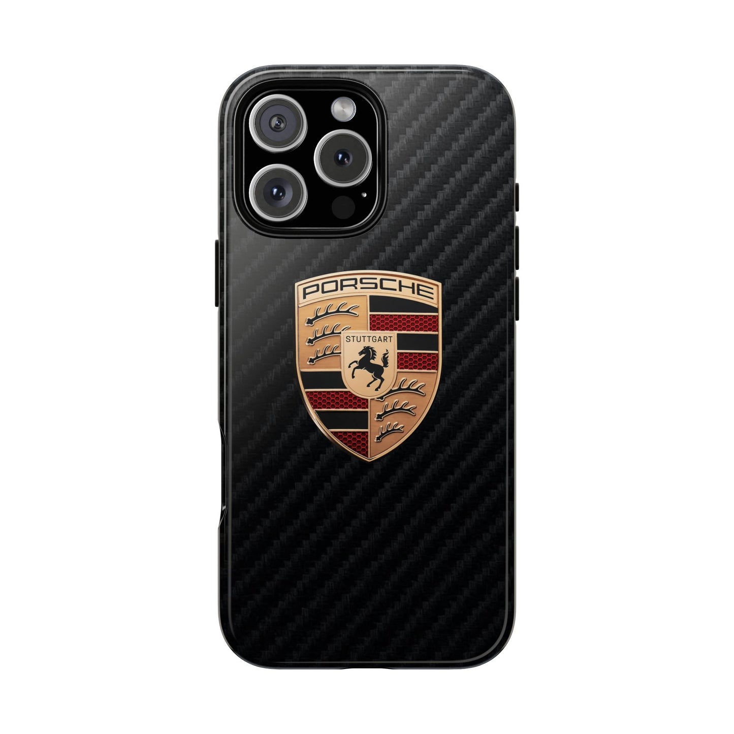 Porsche - Carbon Fiber Impact Resistant Phone Case
