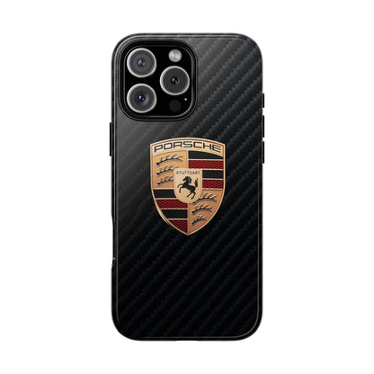 Porsche - Carbon Fiber Impact Resistant Phone Case