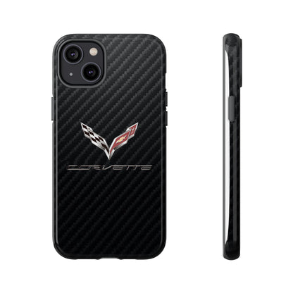Corvette - Carbon Fiber Impact Resistant Phone Case