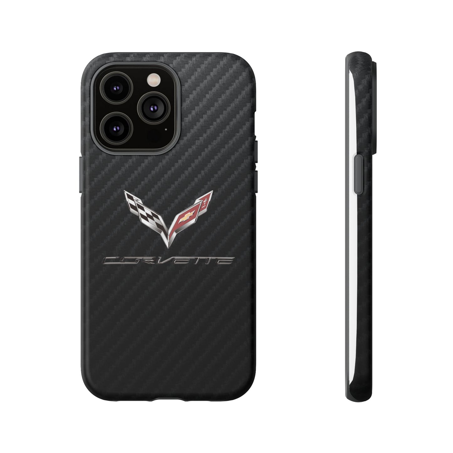 Corvette - Carbon Fiber Impact Resistant Phone Case