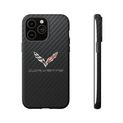Corvette - Carbon Fiber Impact Resistant Phone Case