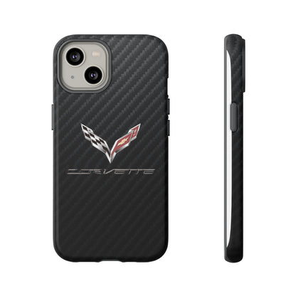 Corvette - Carbon Fiber Impact Resistant Phone Case