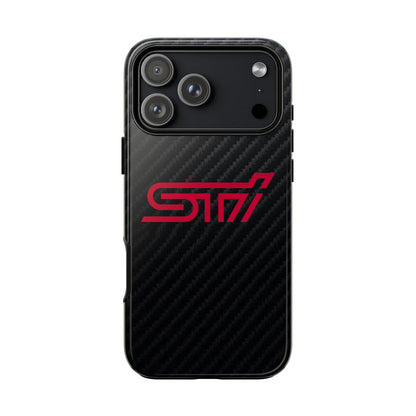STI  - Carbon Fiber Impact Resistant Phone Case