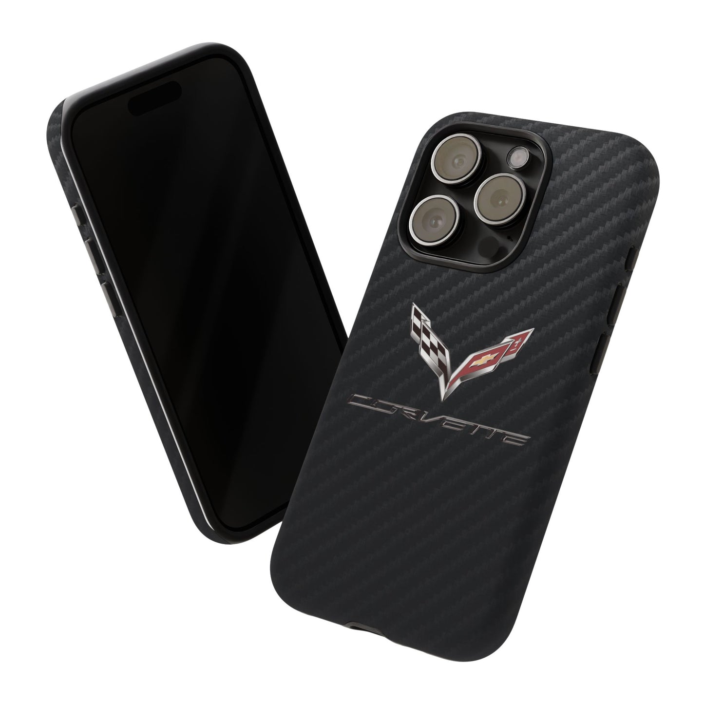 Corvette - Carbon Fiber Impact Resistant Phone Case