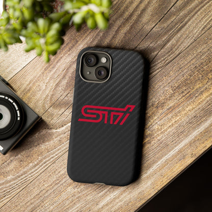 STI  - Carbon Fiber Impact Resistant Phone Case
