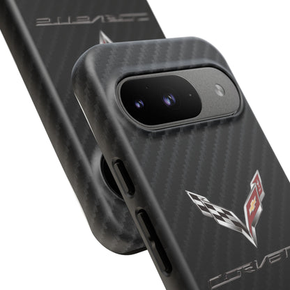 Corvette - Carbon Fiber Impact Resistant Phone Case