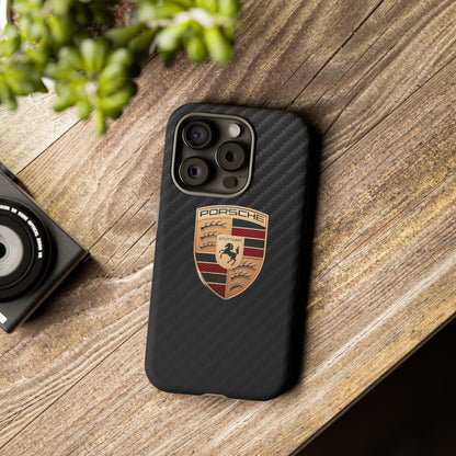 Porsche - Carbon Fiber Impact Resistant Phone Case