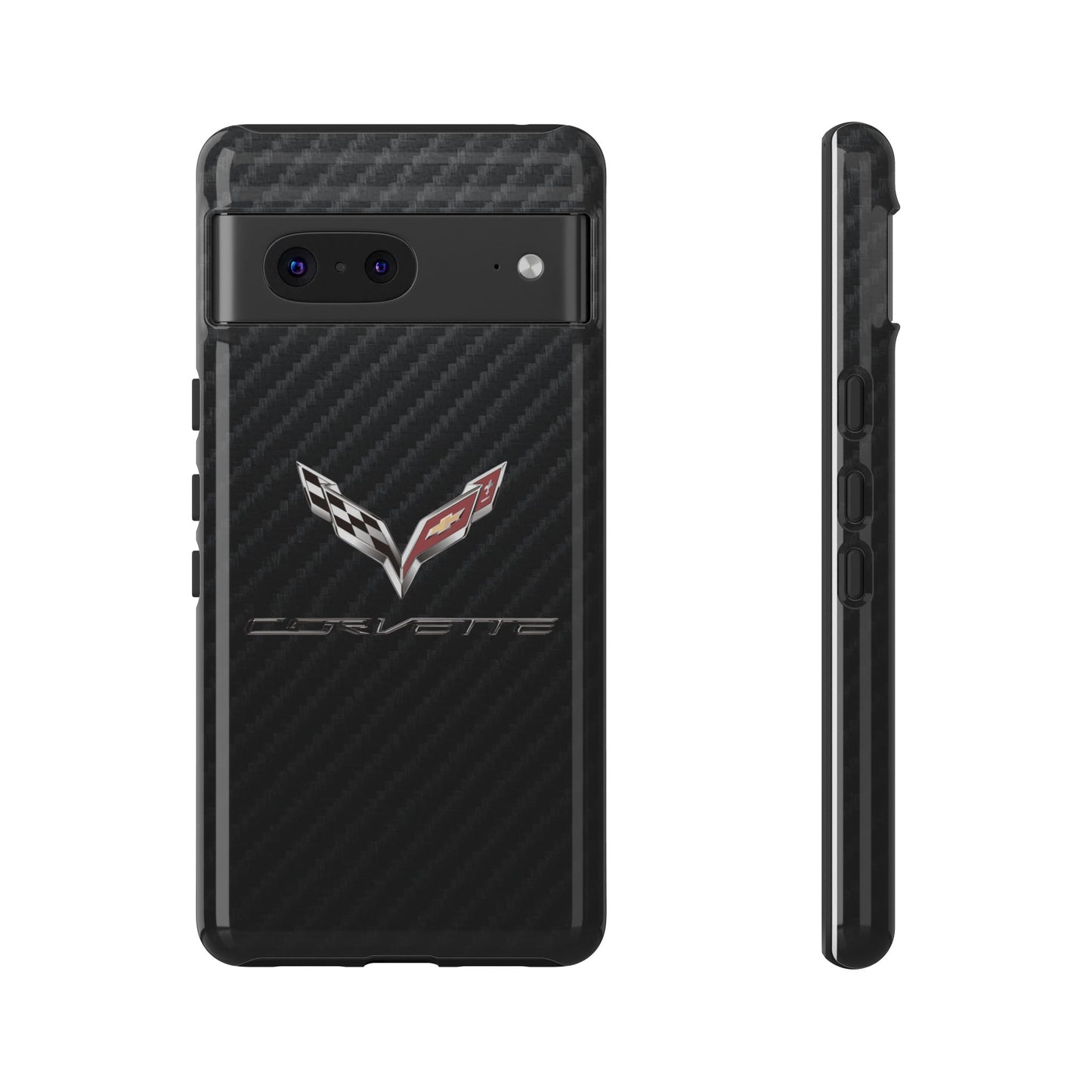 Corvette - Carbon Fiber Impact Resistant Phone Case