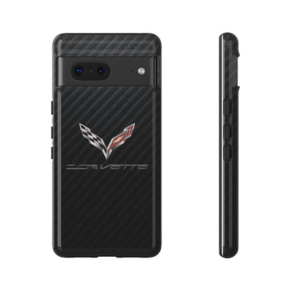 Corvette - Carbon Fiber Impact Resistant Phone Case