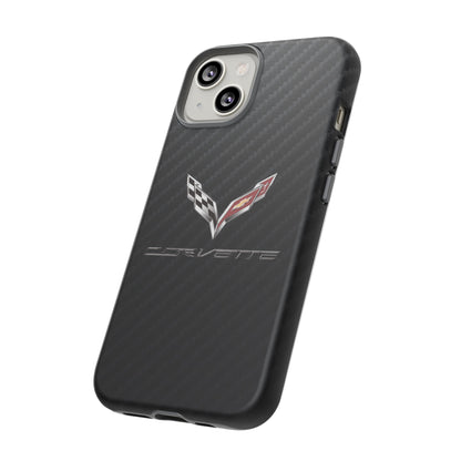 Corvette - Carbon Fiber Impact Resistant Phone Case