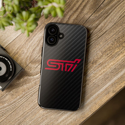 STI  - Carbon Fiber Impact Resistant Phone Case