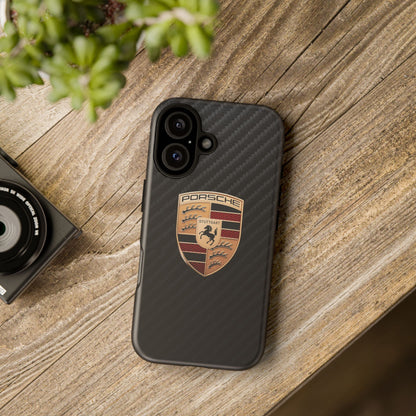 Porsche - Carbon Fiber Impact Resistant Phone Case