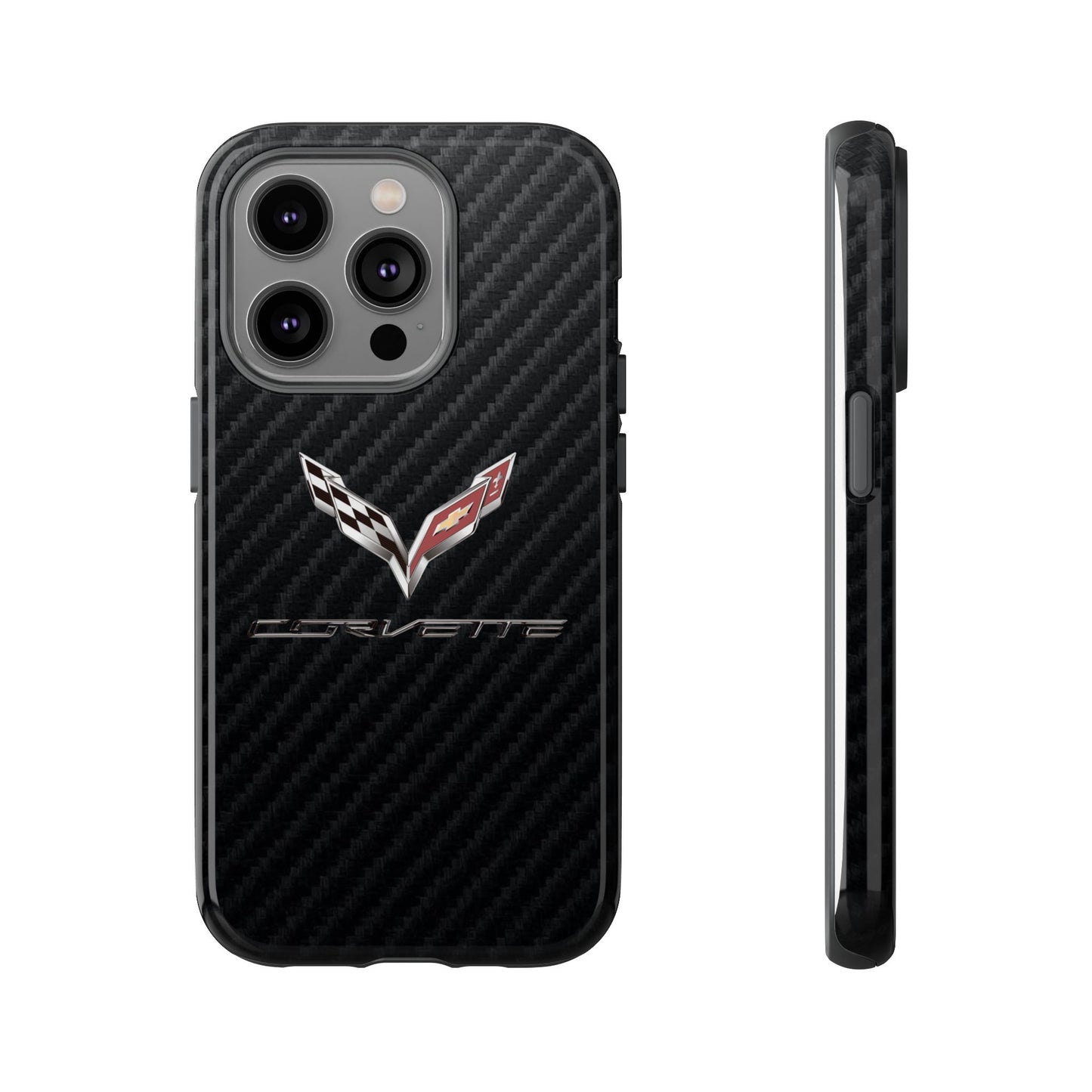 Corvette - Carbon Fiber Impact Resistant Phone Case