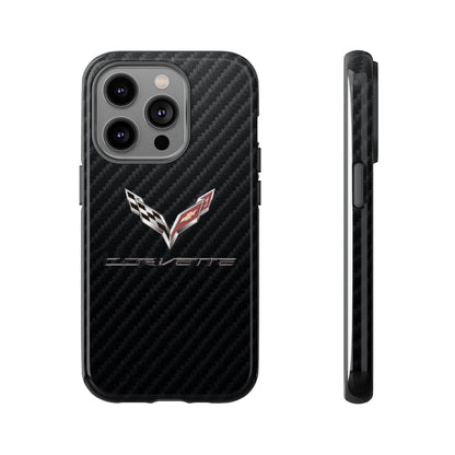 Corvette - Carbon Fiber Impact Resistant Phone Case