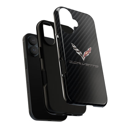 Corvette - Carbon Fiber Impact Resistant Phone Case