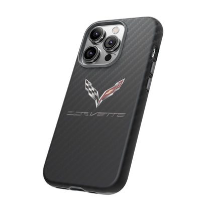 Corvette - Carbon Fiber Impact Resistant Phone Case