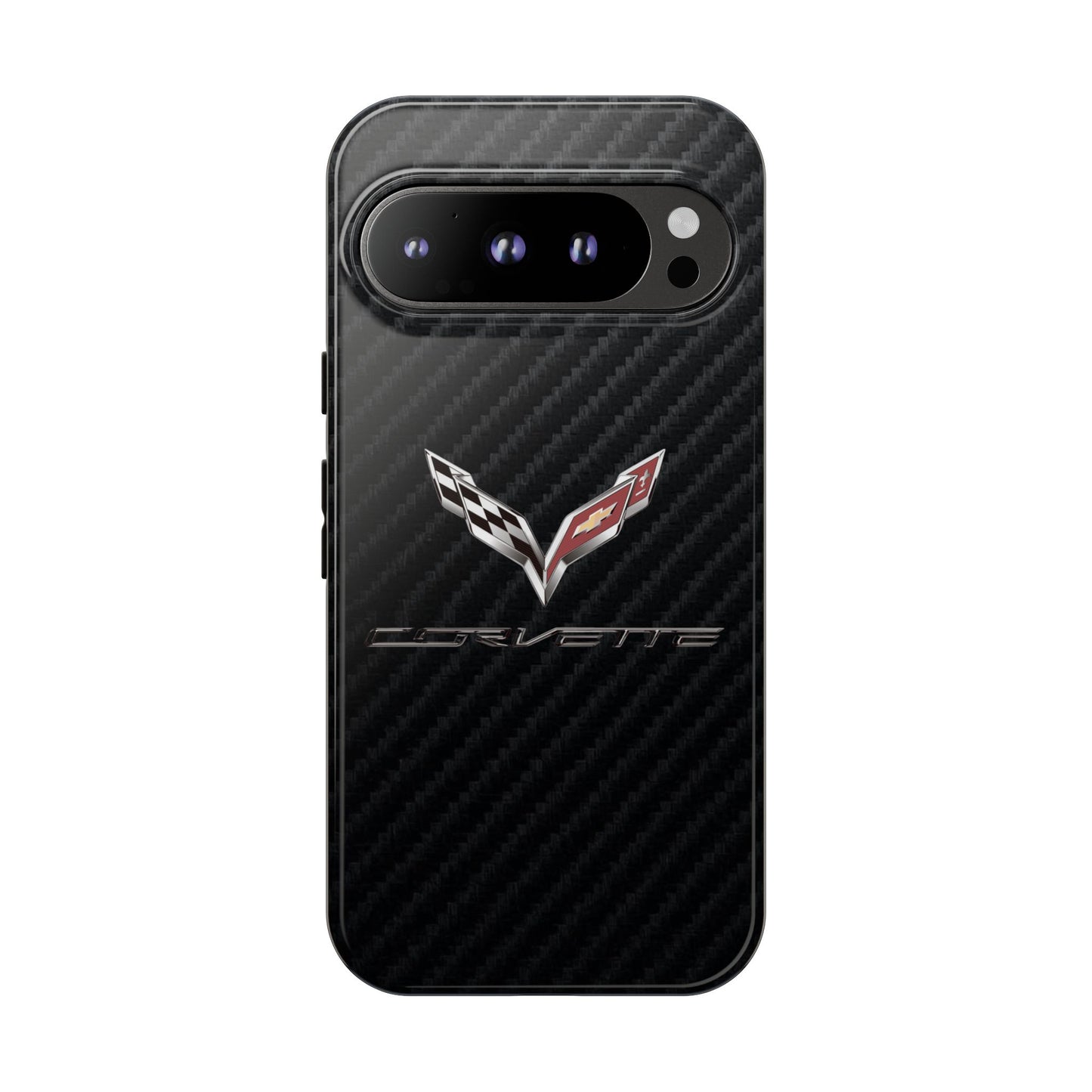 Corvette - Carbon Fiber Impact Resistant Phone Case