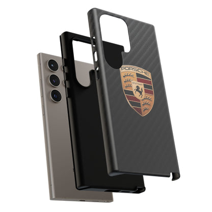 Porsche - Carbon Fiber Impact Resistant Phone Case
