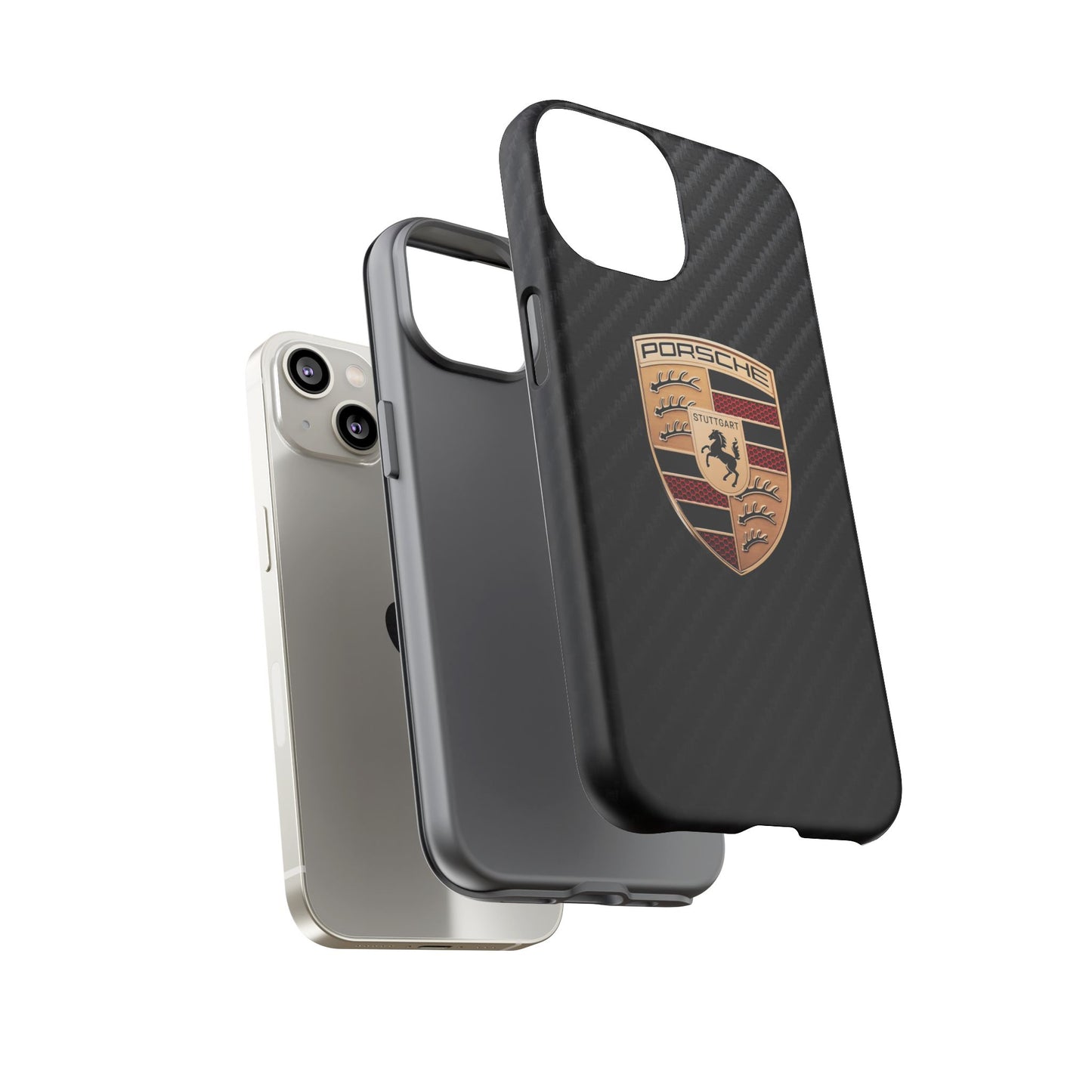 Porsche - Carbon Fiber Impact Resistant Phone Case