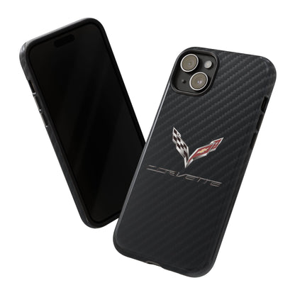 Corvette - Carbon Fiber Impact Resistant Phone Case