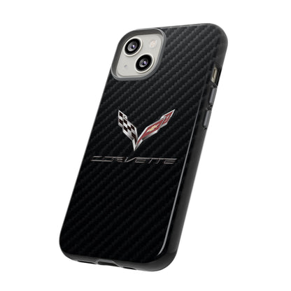 Corvette - Carbon Fiber Impact Resistant Phone Case