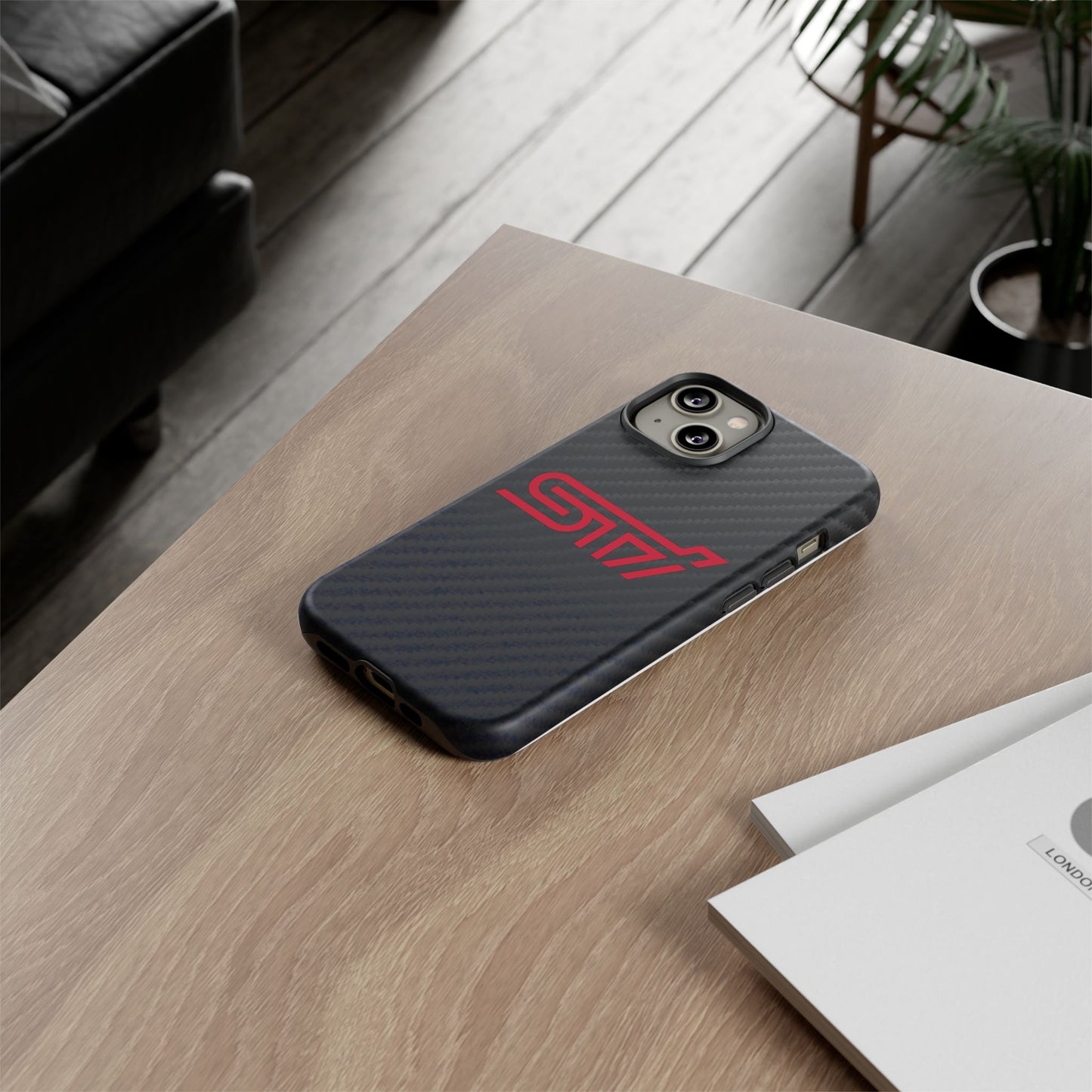 STI  - Carbon Fiber Impact Resistant Phone Case