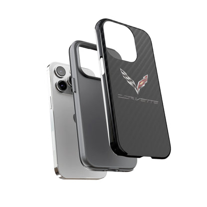 Corvette - Carbon Fiber Impact Resistant Phone Case