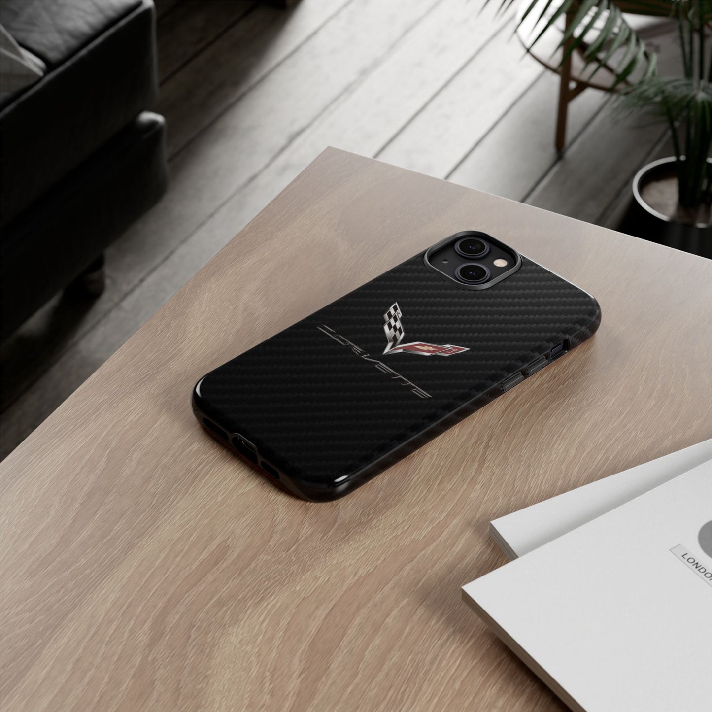 Corvette - Carbon Fiber Impact Resistant Phone Case