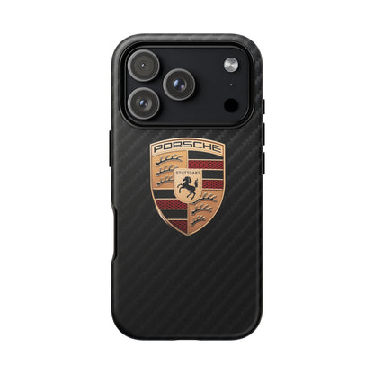 Porsche - Carbon Fiber Impact Resistant Phone Case