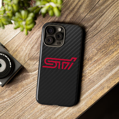 STI  - Carbon Fiber Impact Resistant Phone Case