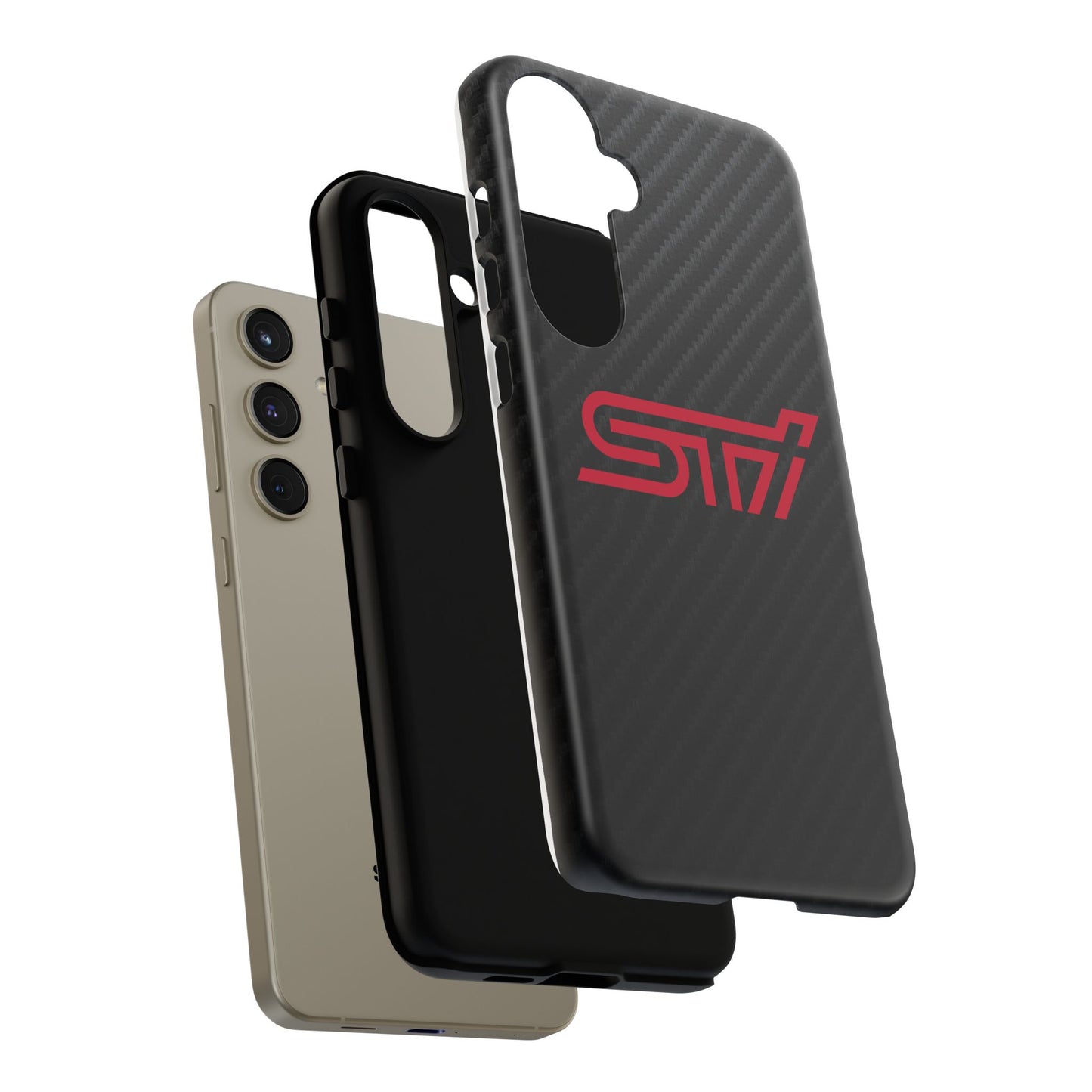 STI  - Carbon Fiber Impact Resistant Phone Case